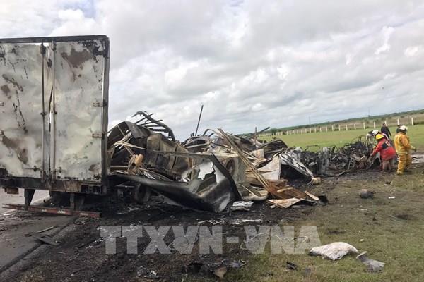 Vụ đâm xe tại Mexico: Số nạn nhân thiệt mạng lên tới 26 người