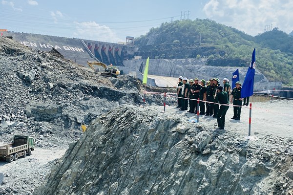 TCT Xây dựng Trường Sơn chinh phục nhiều mốc tiến độ tại dự án Thủy điện Hòa Bình mở rộng