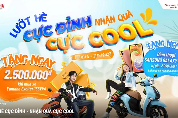 Bảng giá xe máy Yamaha tháng 5: Chi gần 47 tỷ đồng khuyến mại cho khách hàng
