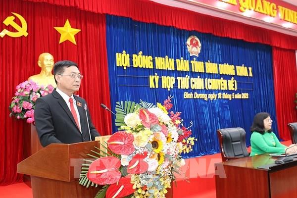 Ông Nguyễn Văn Lộc được bầu giữ chức Chủ tịch HĐND tỉnh Bình Dương