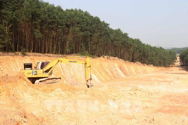 Phản hồi thông tin của TTXVN: Doanh nghiệp khắc phục việc đào đất rừng trái phép