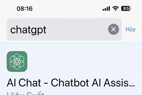 ChatGPT có mặt trên App Store