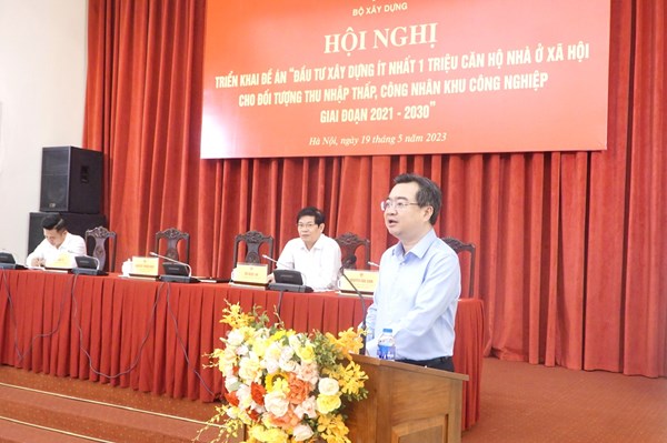 Thúc đẩy Đề án đầu tư xây dựng ít nhất 1 triệu căn hộ nhà ở xã hội