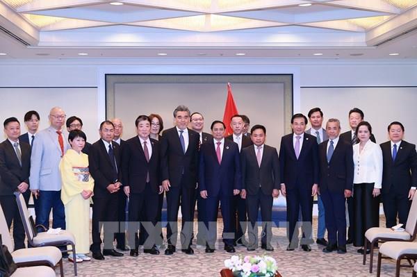 Thủ tướng Phạm Minh Chính tiếp lãnh đạo một số tập đoàn kinh tế lớn của Nhật Bản