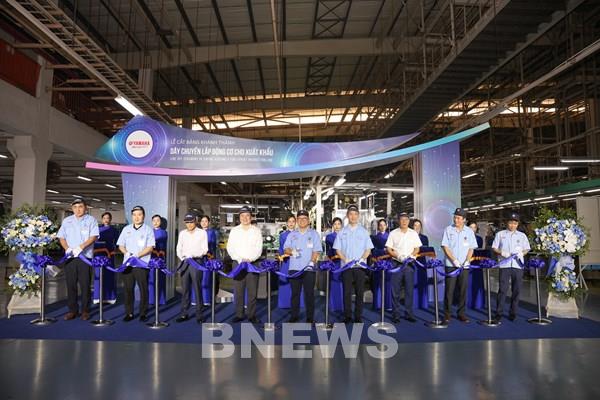 Yamaha Motor Việt Nam khánh thành dây chuyền lắp động cơ cho xuất khẩu