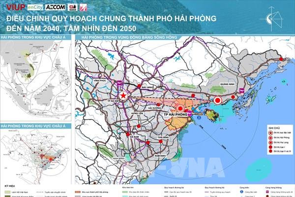Công bố Điều chỉnh Quy hoạch chung thành phố Hải Phòng đến năm 2040