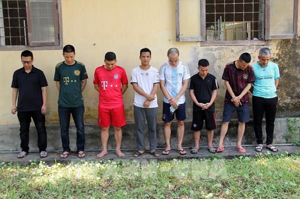 Nghệ An: Triệt phá ổ nhóm đánh bạc bằng hình thức cá độ bóng đá