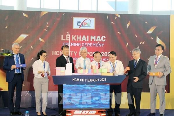 Khai mạc diễn đàn và hội chợ xuất khẩu Tp. Hồ Chí Minh 2023