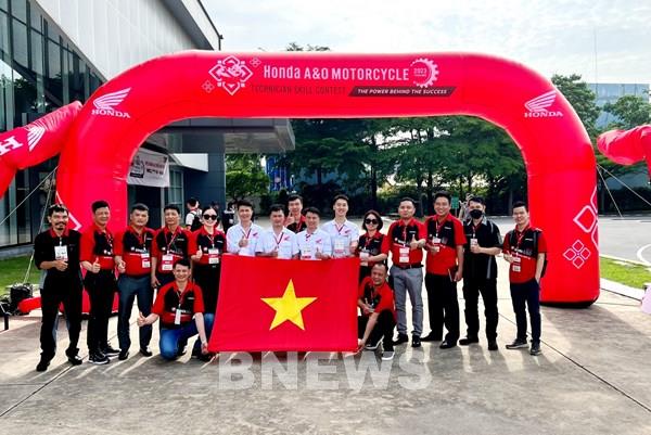 Honda Việt Nam đạt nhiều giải cao tại Hội thi Kỹ thuật viên xuất sắc