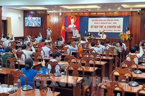 Sóc Trăng thông qua tờ trình về mức chi hỗ trợ đặc thù 2 dự án trọng điểm