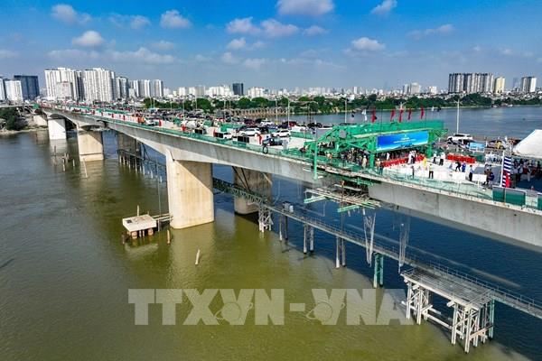 Hà Nội sẽ thông xe cầu Vĩnh Tuy giai đoạn 2 trước ngày 2/9