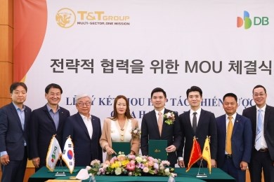 DB Group của Hàn Quốc hợp tác kinh doanh với Tập đoàn T&T của Việt Nam