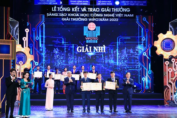EVN có 5 công trình đạt Giải thưởng Sáng tạo khoa học công nghệ năm 2022 