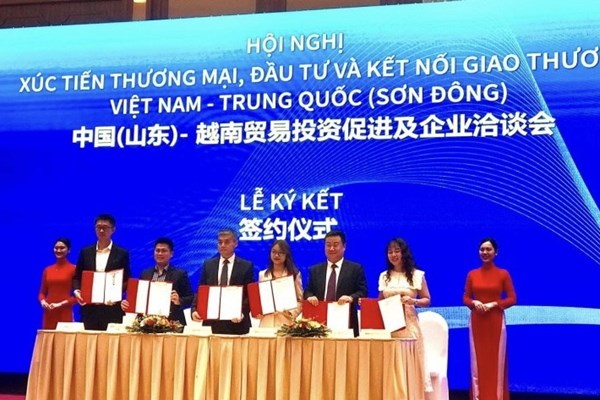 Cơ hội kết nối giao thương doanh nghiệp Việt Nam và tỉnh Sơn Đông (Trung Quốc)