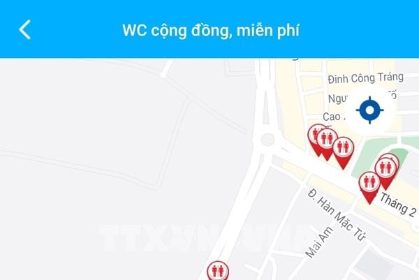 Đà Nẵng: Người dân dễ dàng tìm kiếm nhà vệ sinh miễn phí trên ứng dụng “Danang Smart City”