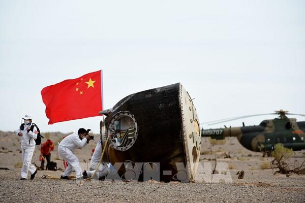Trung Quốc: Tàu Thần Châu-15 đưa về Trái Đất nhiều mẫu thí nghiệm khoa học