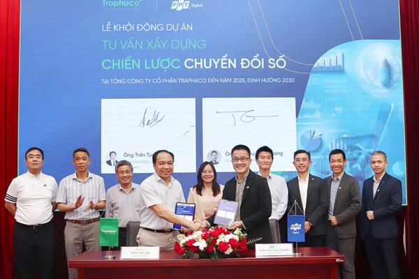 FPT Digital tư vấn xây dựng chiến lược chuyển đổi số cho Traphaco