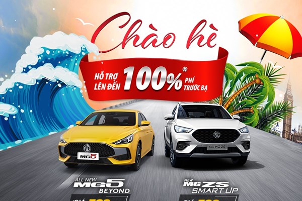 MG Việt Nam hỗ trợ cao nhất đến 100% lệ phí trước bạ cho khách mua xe