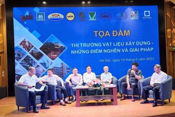Có 8 hiệp hội nghề nghiệp kiến nghị giải pháp cho thị trường vật liệu xây dựng