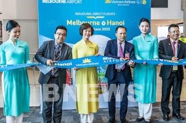 Vietnam Airlines khai trương đường bay Hà Nội - Melbourne