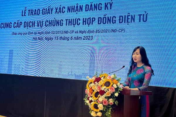 5 doanh nghiệp đủ điều kiện cung cấp dịch vụ chứng thực hợp đồng điện tử 