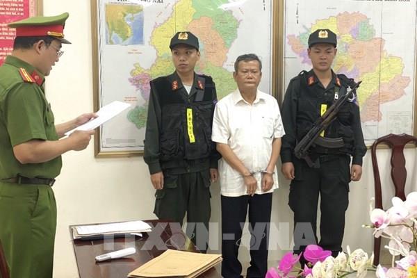 Bắt tạm giam nguyên lãnh đạo phòng Quản lý đô thị huyện Trảng Bom