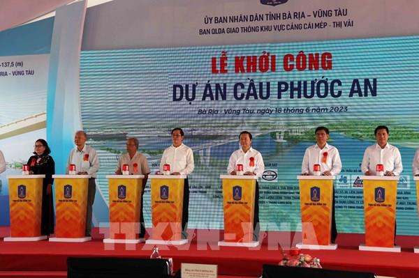 Khởi công xây dựng cầu Phước An nối Bà Rịa-Vũng Tàu với Đồng Nai