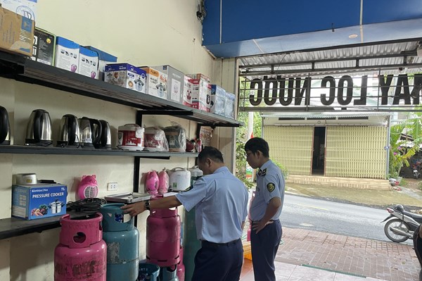 Xử phạt cơ sở kinh doanh gas vi phạm