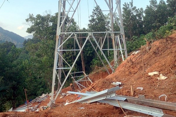 Gỡ khó mặt bằng cho dự án 220 kV Nậm Sum - Nông Cống