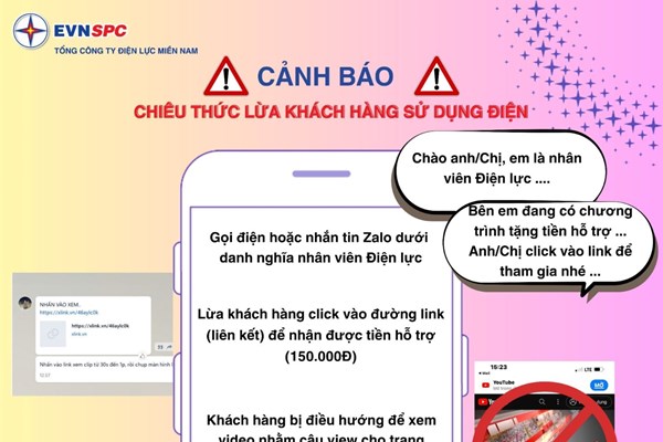 Nâng cao cảnh giác trước tin nhắn "click vào link để nhận tiền hỗ trợ..."