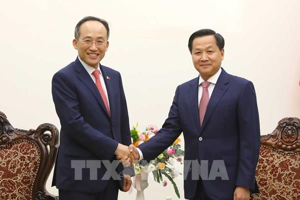 Phó Thủ tướng Lê Minh Khái: Hợp tác kinh tế là điểm sáng trong quan hệ Việt Nam - Hàn Quốc