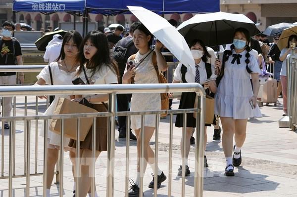 Trung Quốc: Thủ đô Bắc Kinh nâng cảnh báo nắng nóng lên mức cao nhất