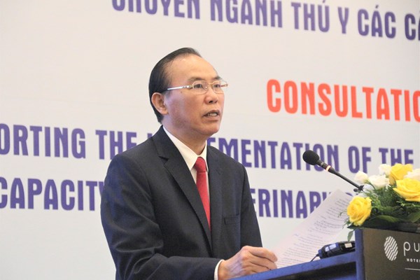 Huy động nguồn lực quốc tế tăng năng lực cho hệ thống chuyên ngành thú y 