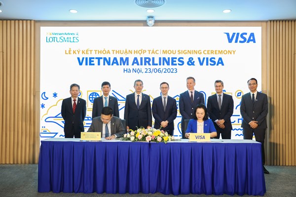 Visa hợp tác cùng Vietnam Airlines tăng trải nghiệm số cho khách hàng