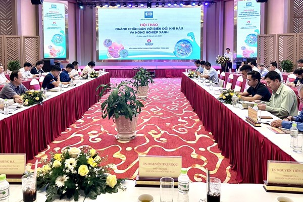 Ngành phân bón triển khai giải pháp gì để giảm phát thải khí nhà kính?