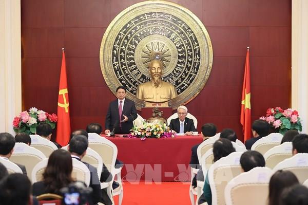 Thủ tướng Phạm Minh Chính gặp gỡ cộng đồng người Việt Nam tại Trung Quốc