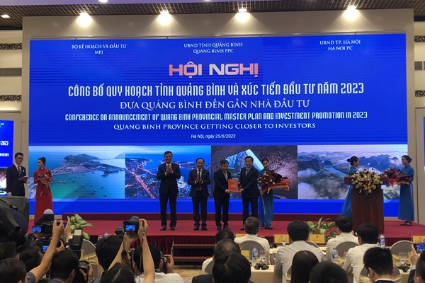 Công bố Quy hoạch tỉnh Quảng Bình thời kỳ 2021-2030, tầm nhìn đến năm 2050