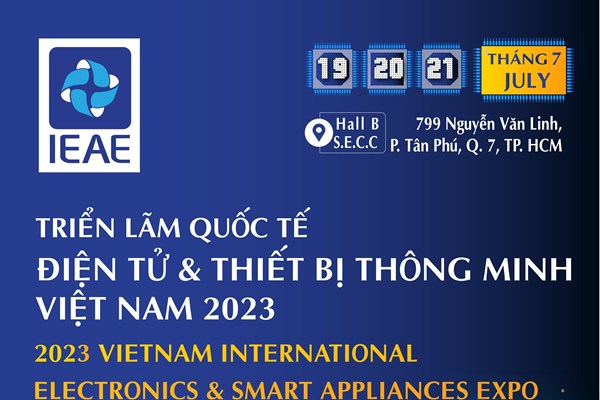 Từ 19-21/7 sẽ diễn ra Triển lãm quốc tế Điện tử và Thiết bị thông minh Việt Nam 