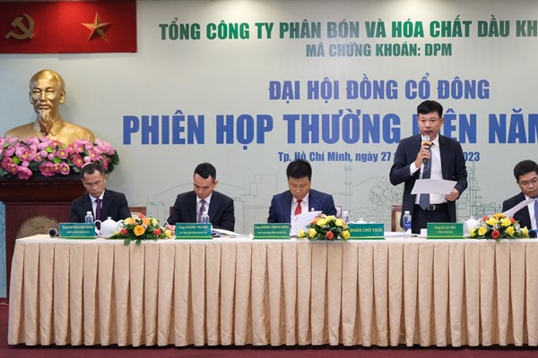 Đại hội đồng cổ đông thường niên của PVFCCo đặt mục tiêu cổ tức năm 2023 là 40%