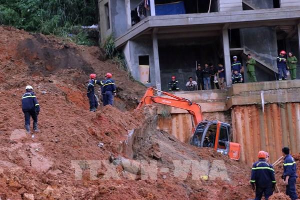 Tìm thấy hai nạn nhân bị vùi lấp trong vụ sạt lở đất ở Đà Lạt
