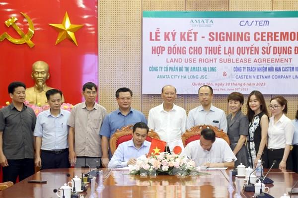 Nhà đầu tư Nhật Bản đầu tiên đầu tư vào Khu công nghiệp Sông Khoai (Quảng Ninh)