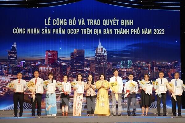 Tp. Hồ Chí Minh công bố 39 sản phẩm đạt chứng nhận OCOP năm 2022