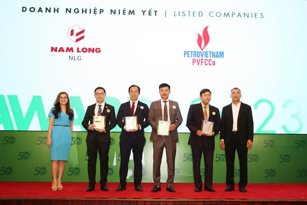 PVFCCo được vinh danh “Doanh nghiệp phát triển bền vững tiêu biểu 2023”
