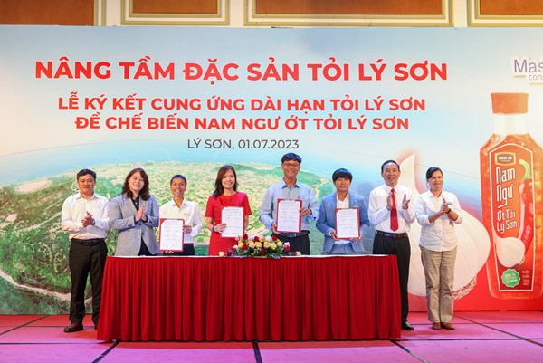 Lý Sơn cung ứng tỏi chế biến nước mắm Nam Ngư ớt tỏi Lý Sơn