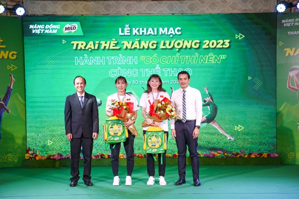 Nestlé MILO khai mạc trại Hè năng lượng 2023