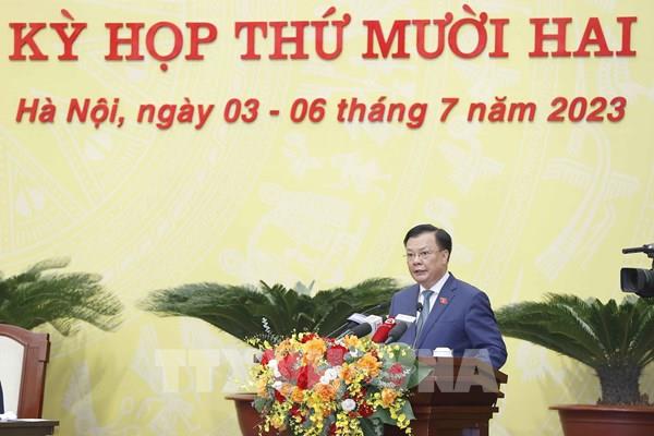 Khai mạc Kỳ họp thứ 12 HĐND thành phố Hà Nội