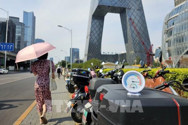 Thủ đô của Trung Quốc trải qua chuỗi ngày nắng nóng dài kỷ lục