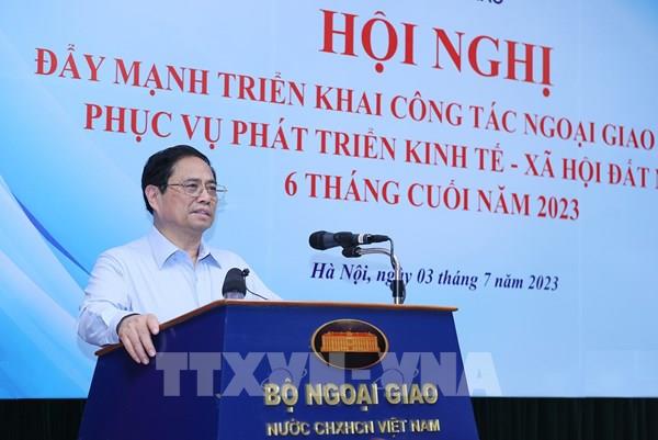 Thủ tướng Phạm Minh Chính: Phải thâm nhập thị trường quốc tế sâu hơn và hiệu quả hơn