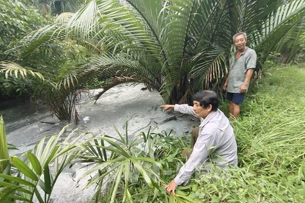 Ô nhiễm nghiêm trọng trên tuyến kênh tại huyện Giồng Trôm (Bến Tre)