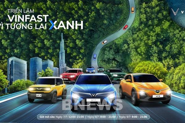 Triển lãm “VinFast - Vì tương lai xanh” sẽ ra mắt bộ tứ xe điện mới